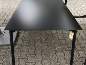Tuintafel zwart 200x100 cm