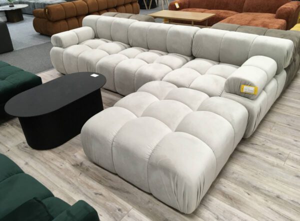 3 Zitsbank met hocker - Afbeelding 2