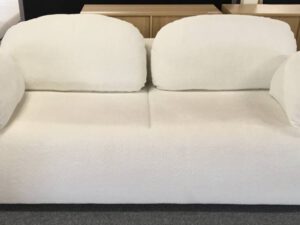 2 Zits slaapbank bouclé