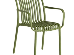 Tuinstoel groen (set van 2)