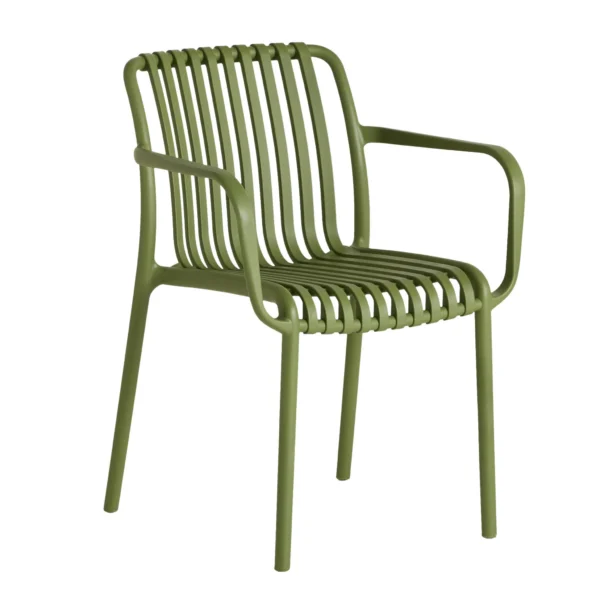 Tuinstoel groen (set van 2)