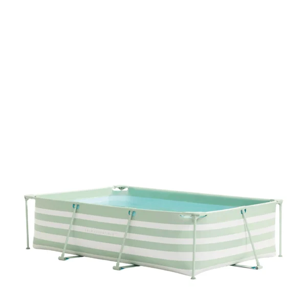 Frame Zwembad 300 x 200 cm Groen/Wit