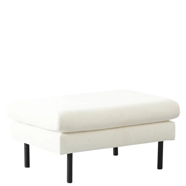 Hocker Crème ribstof - Afbeelding 2