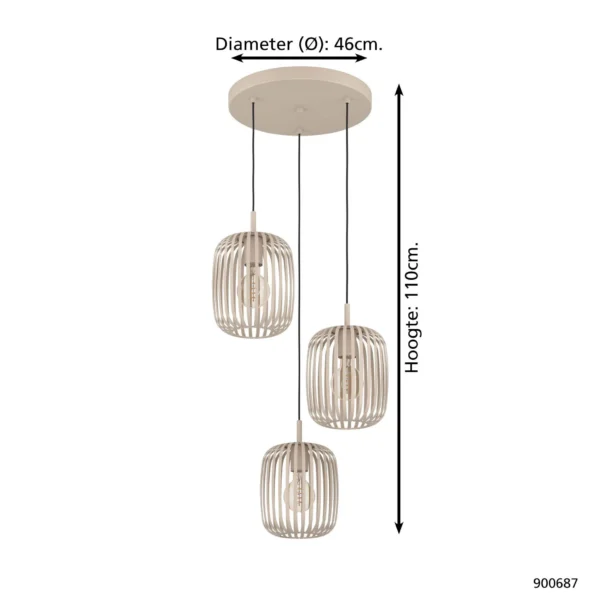 EGLO hanglamp Romazzina - Afbeelding 2