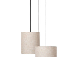 Lucide MAYA - Hanglamp - Ø 46 cm - 3xE27 - Beige