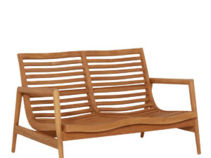 Teak loungebank (excl. kussens)