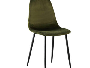 Eetkamerstoel velours Groen (set van 2)