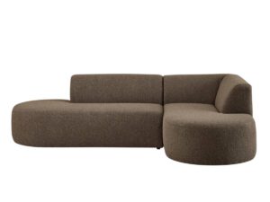 Hoekbank Bruin