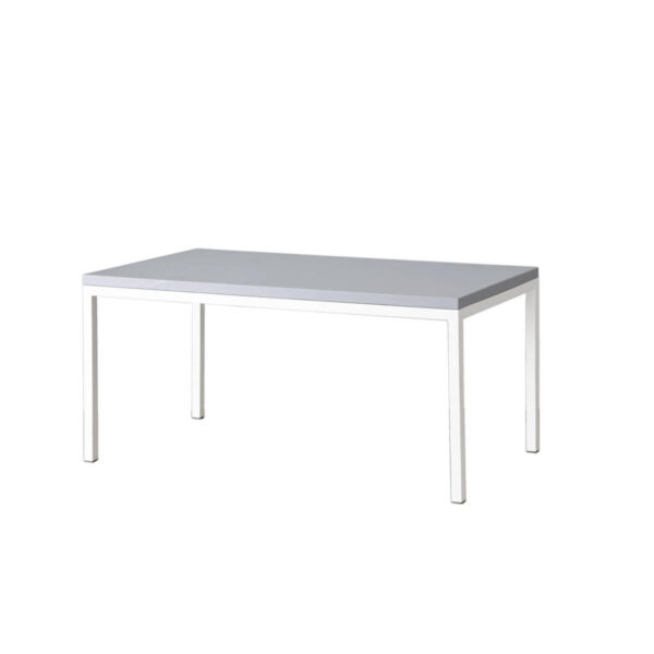 Tuintafel Wit/grijs (158x90cm)