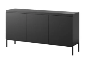 Dressoir 3 deurs zwart