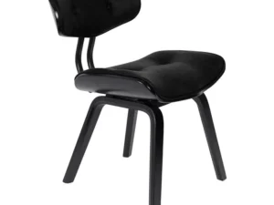 Dutchbone Blackwood Stoel - Zwart