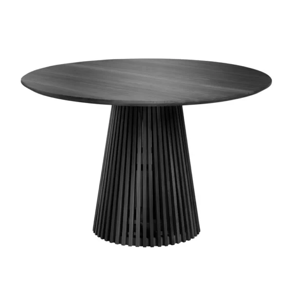 Kave Home Jeanette Eetkamertafel - Ø 120 cm - Zwart