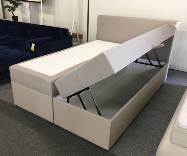 Boxspring met opbergruimte 140x200cm - Afbeelding 2