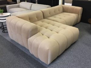 4-Zits hoekbank links Velvet