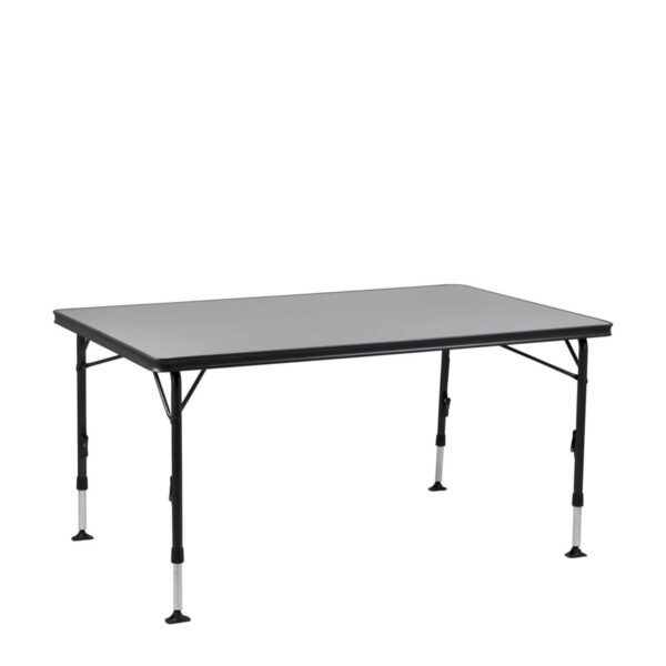 Crespo campingtafel 150x90 cm (mist 1 zwart pootje onderkant poot)