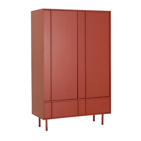 2 Deurs kledingkast 120cm