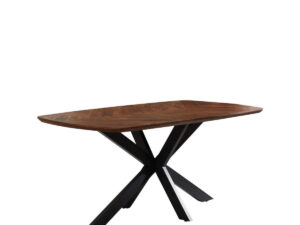 Eetkamertafel 180x90cm Donkerbruin