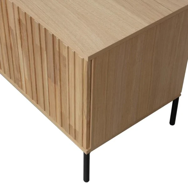 Woood New Gravure Tv-meubel B 100 cm - Eiken - Naturel - Afbeelding 2