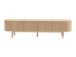 Tv-meubel 200cm Licht Eiken