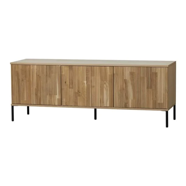 Woood New Gravure Tv-meubel B 150 cm - Eiken - Naturel