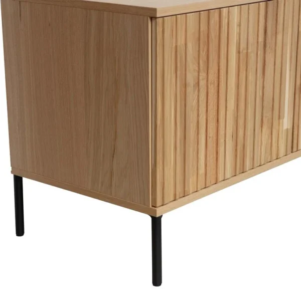 Woood New Gravure Tv-meubel B 150 cm - Eiken - Naturel - Afbeelding 2