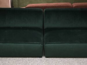 Windsor & Co 4-zitsbank groen velvet