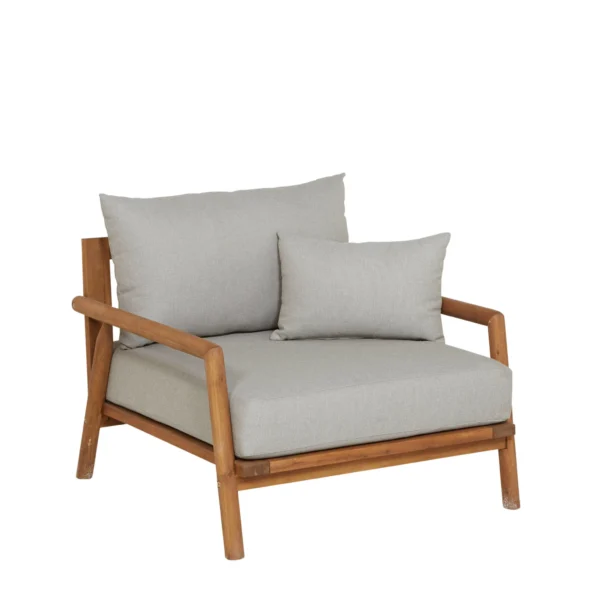 Loungestoel hout