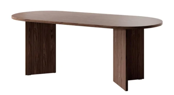 Eetkamertafel Bruin Ovaal