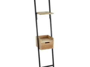 Nachtkastje hout/metaal