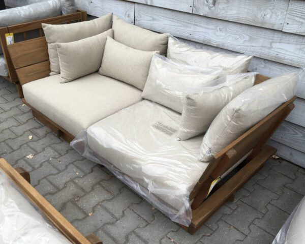 2 Zits loungebank (2 elementen) - Afbeelding 2