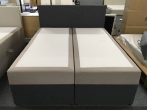 Boxspring met opbergfunctie 160x200cm (kleurverschil)
