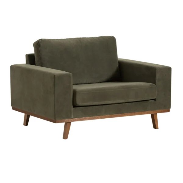 Loveseat Donkergroen
