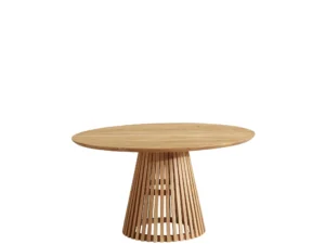 Eetkamertafel naturel ø120cm