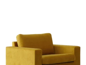 Loveseat velours Oker