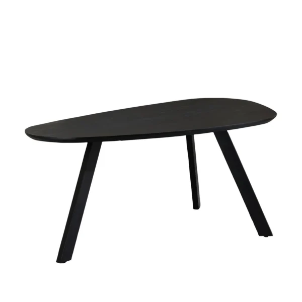 Eetkamertafel 180cm zwart