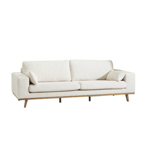 3 Zitsbank bouclé