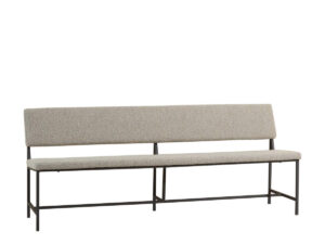 Eetkamerbank bouclé 200cm