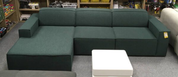 Hoekbank groen