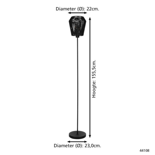 EGLO  vloerlamp PERSLEY - Afbeelding 2