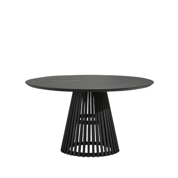 Eetkamertafel Zwart ø140cm