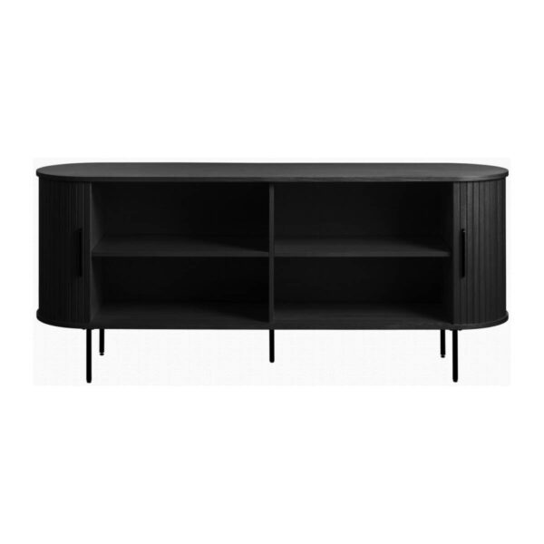 Dressoir zwart 180cm - Afbeelding 2
