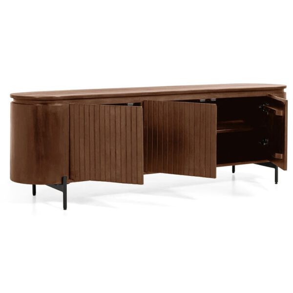 Tv-meubel Bruin 175cm - Afbeelding 2