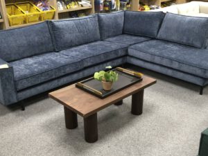 Hoekbank Blauw