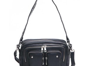 Núnoo Ellie Organic Leather Dames Tas - Zwart