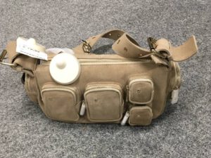 Núnoo Alimakka Pocket Suede Beige w.Gold