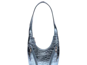 Núnoo Small Cosmo Texas Handtas - Metallic Light Blue