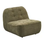 Fauteuil Chenille Groen