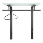 Spinder Design Dutch Wandkapstok - Zwart (excl. hangers)