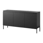 Dressoir 3 deurs zwart