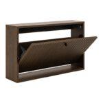 Schoenenkast Donkerbruin - Afbeelding 2